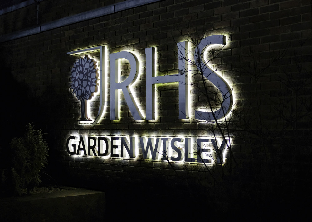 RHS Wisely Sign and Logo